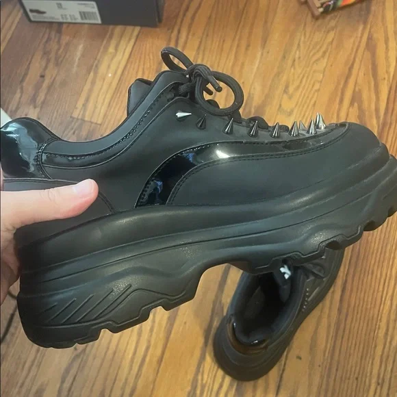 koi footwear BANE OF EXILE PLATFORM TRAINERS UK5 US7 - Picture 2 of 8